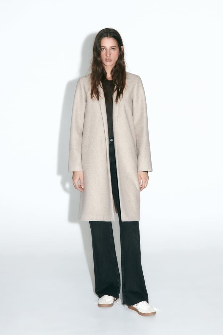 Zara women wool coat
