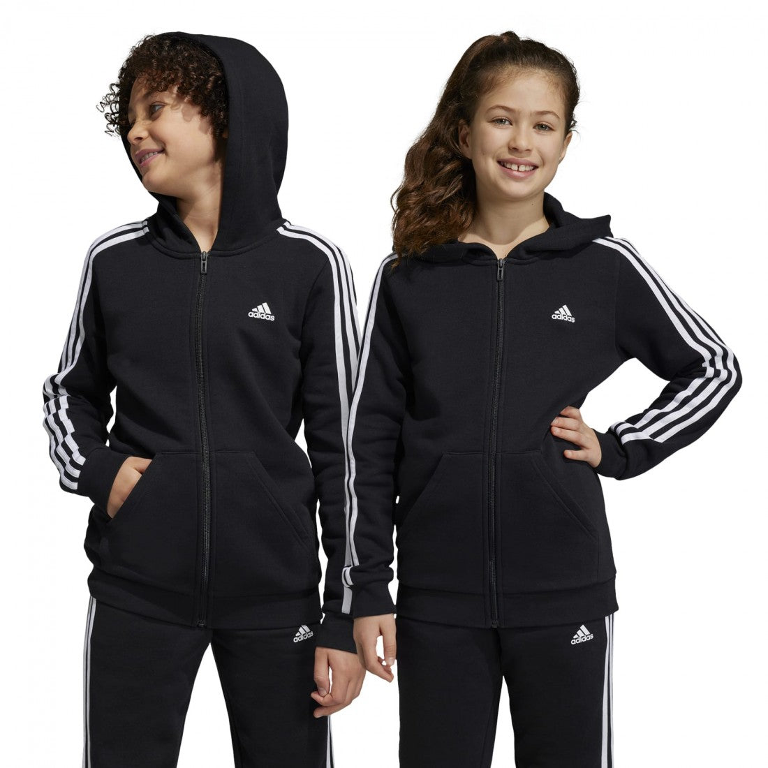Adidas kids unisex fleece jacket