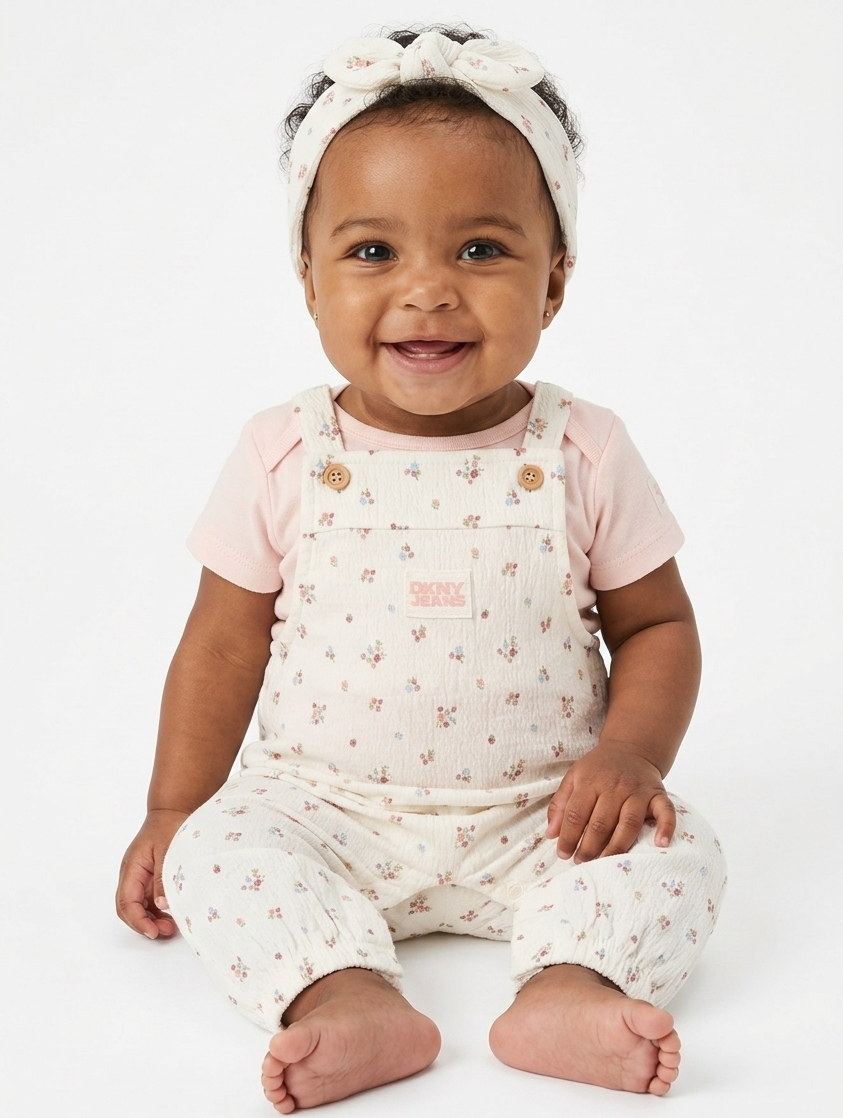DKNY Baby Girl 3 Pieces Set