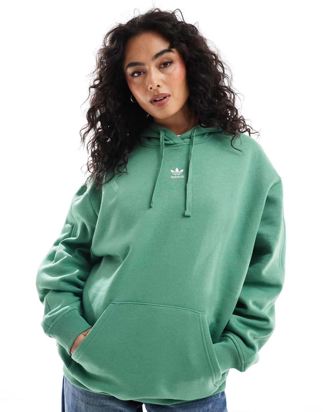 Adidas women fleeced hoodie