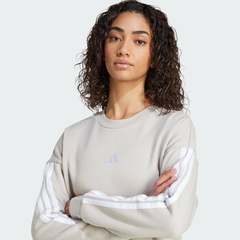 Adidas women fleece sweatshirt