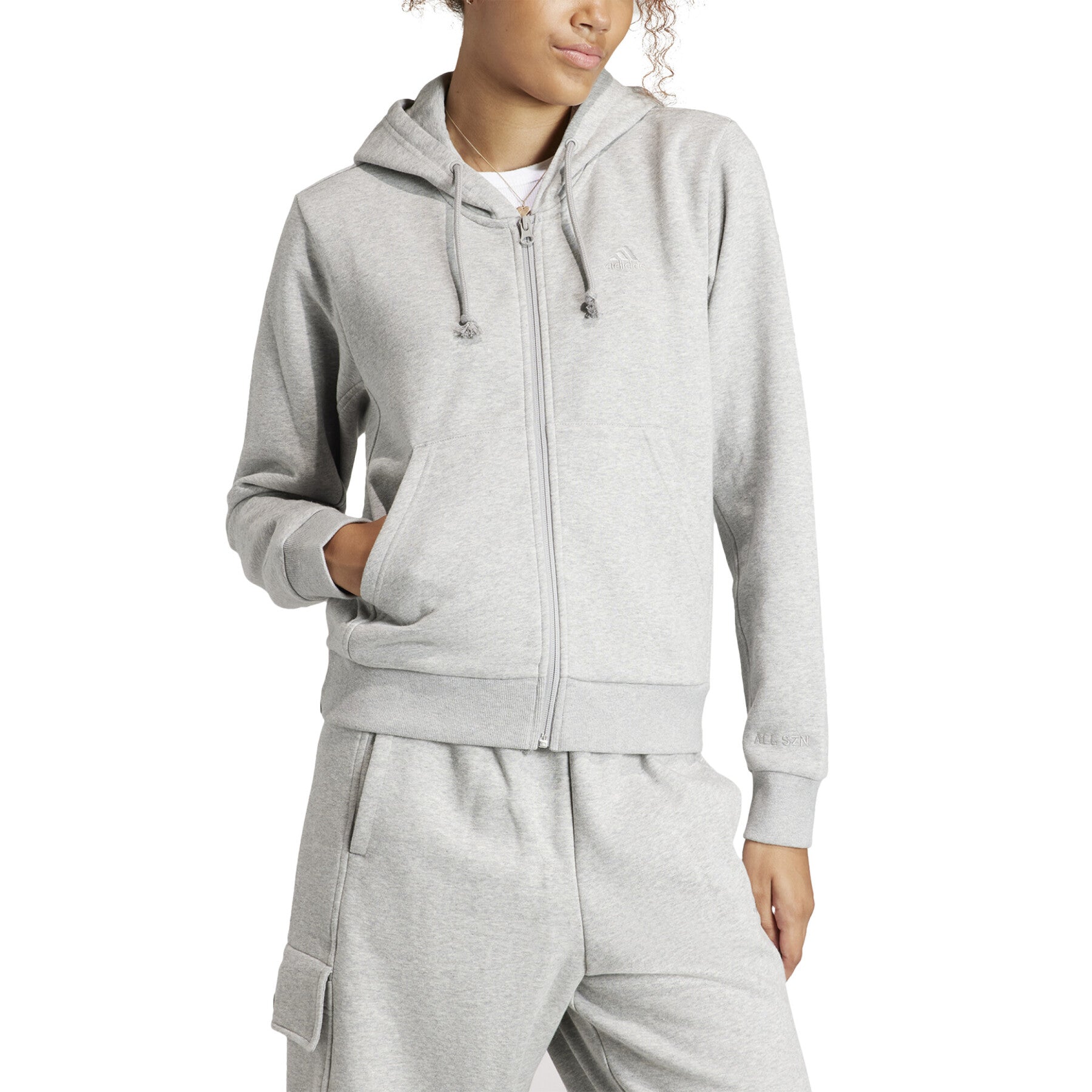 Adidas women fleece jacket