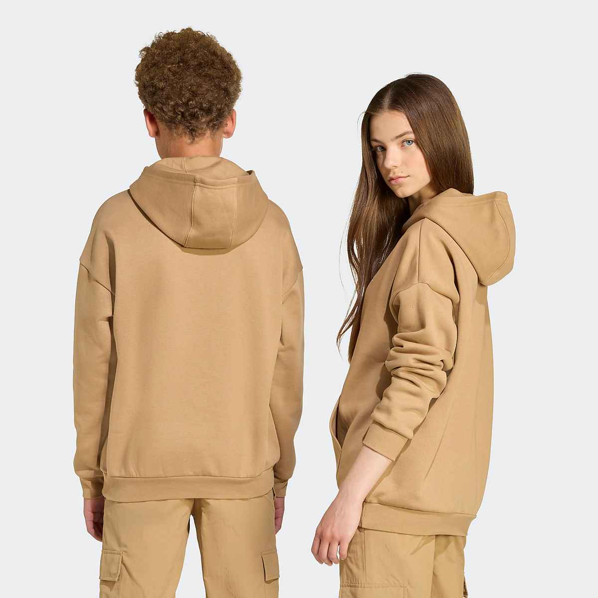 Adidas oversized fleece hoodie