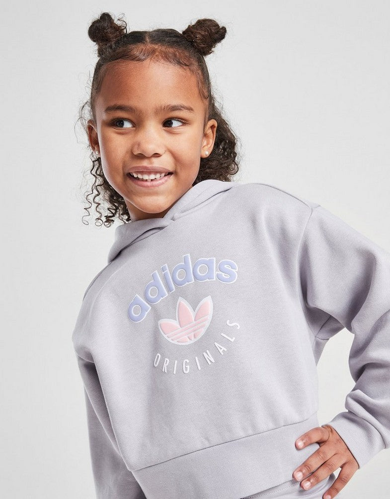 Adidas girls fleece hoodie & legging set
