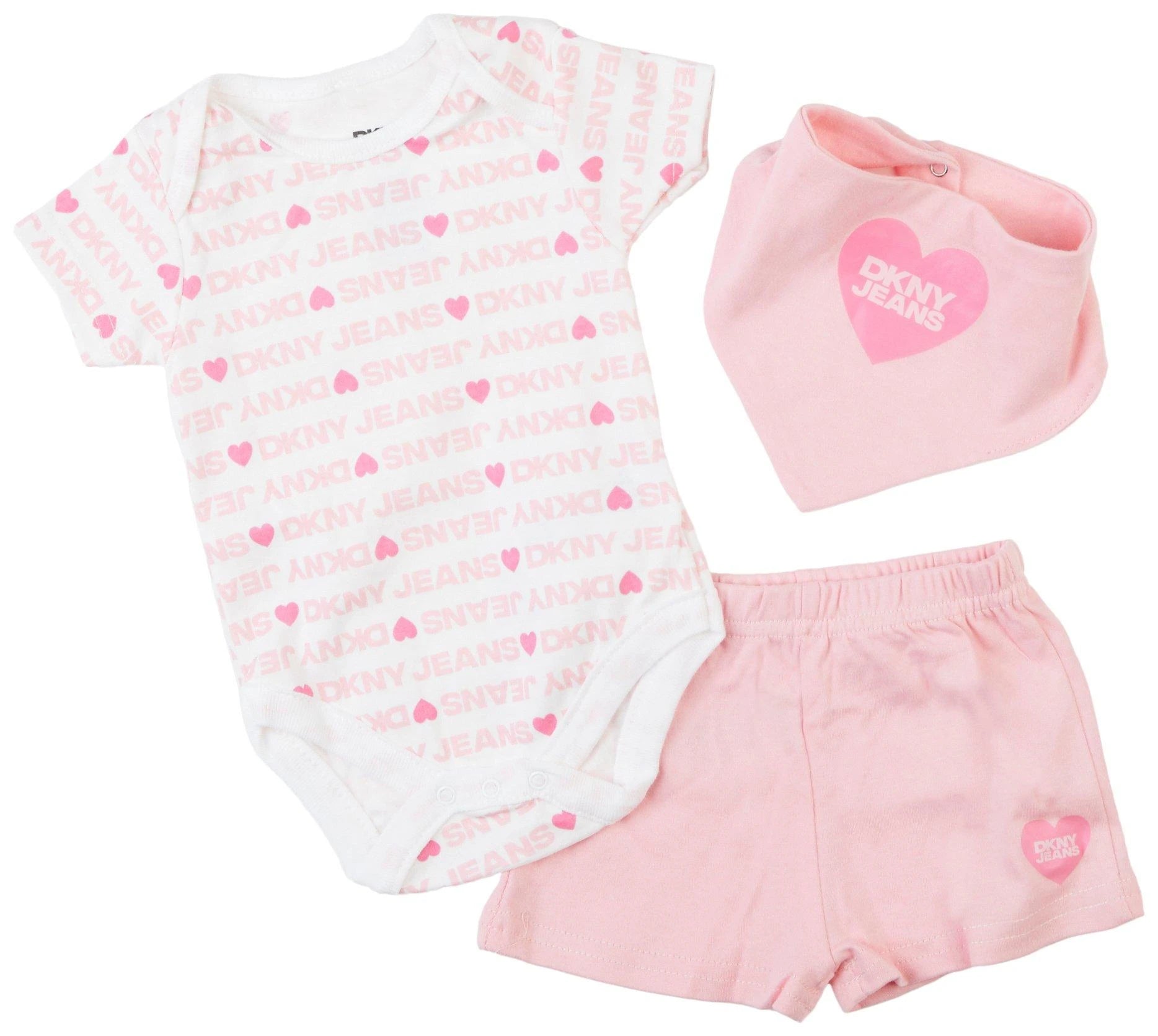 DKNY Baby Girls 3 Pieces Set