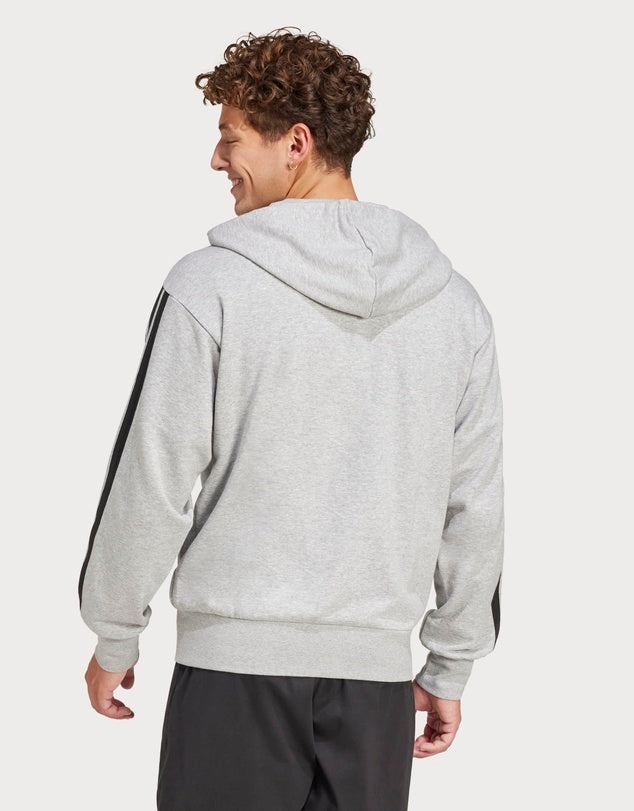 Adidas men fleece zip-up hoodie