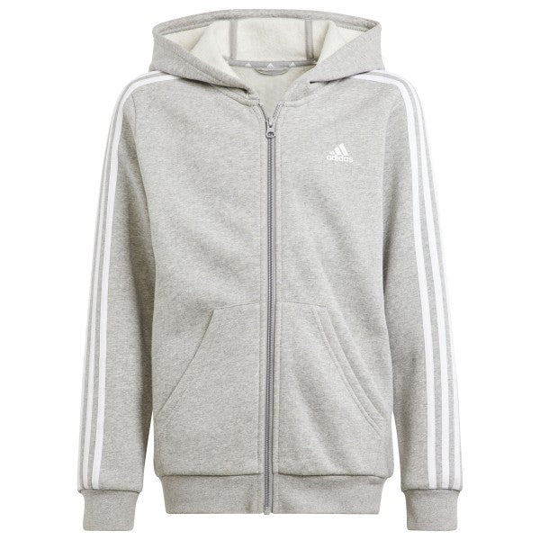Adidas kids zip-up fleece hoodie